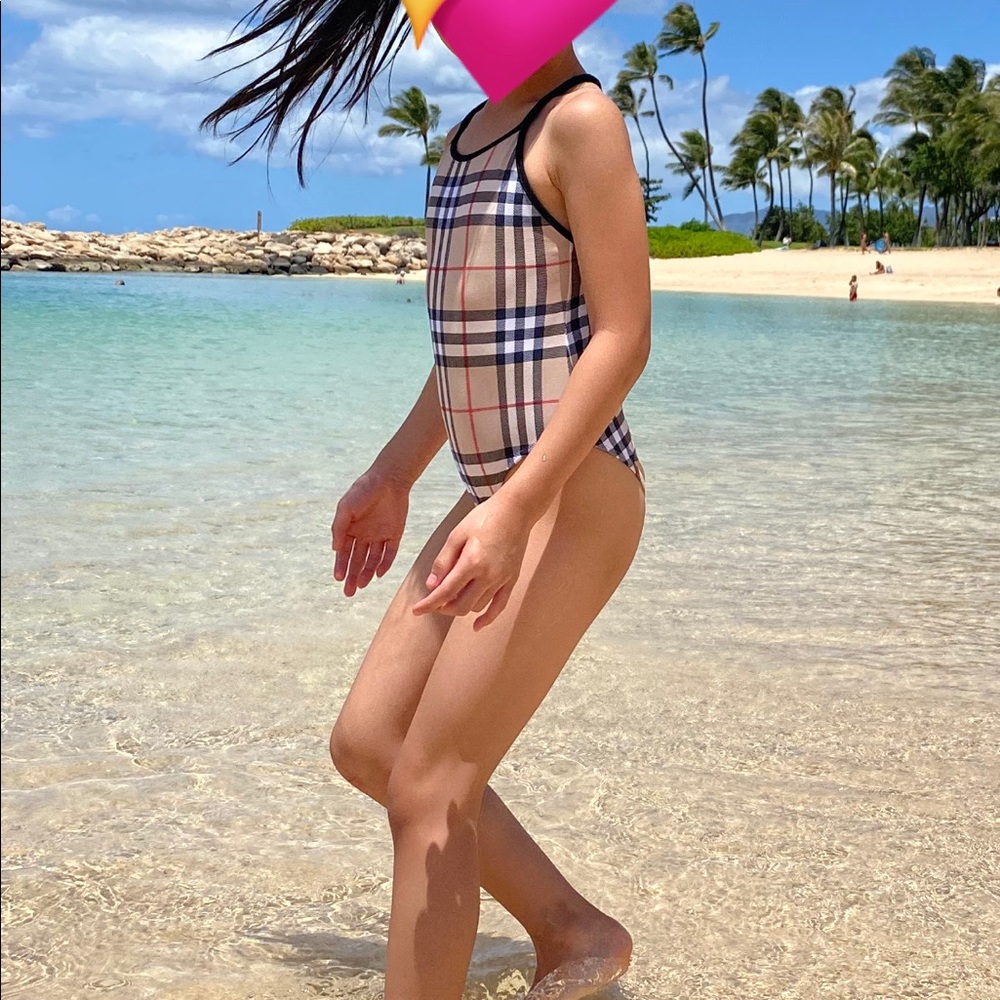 Burberry Swim one piece child 4 years old size